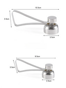 Abridor e Fatiador de Casca de Ovo em Aço Inoxidável – Ferramenta Prática para Cozinha