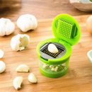 Prensa de Alho Manual em Aço Inoxidável – Gadget Multifuncional para Cozinha