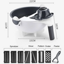 Cortador de Vegetais Multifuncional 2 em 1 com Cesta de Drenagem